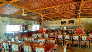 Arabian Oryx camp, restaurant