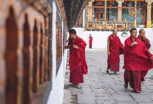 Bhutan_monaci