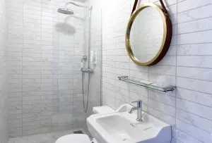 Fosshotel Baron, bagno