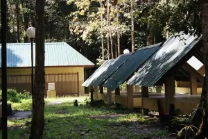 Matang Wildlife Center, forest hut