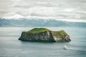 Westman islands, view from main island Heimaey