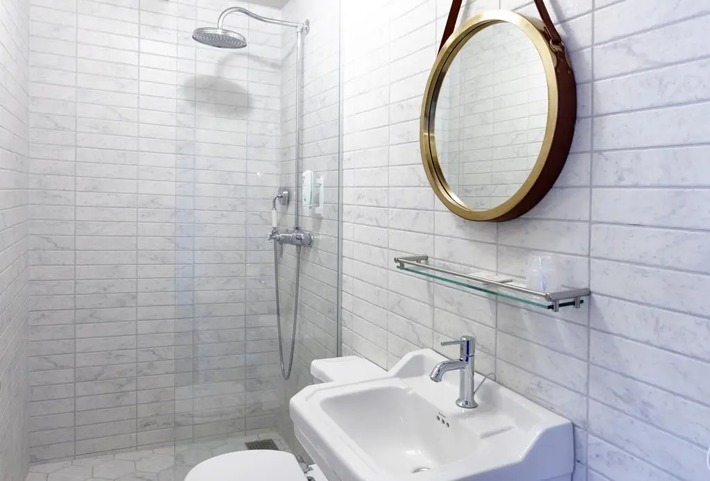 Fosshotel Baron, bagno